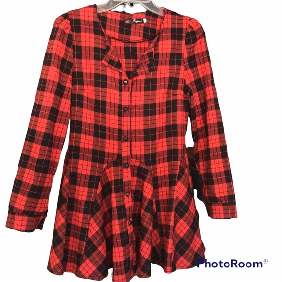 Button down plaid top - Picture 11 of 12